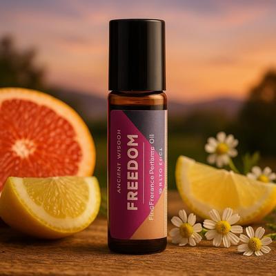 2x Perfume Oil Roll-On Freedom 10ml