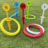 Youngsters Outdoor Beach Sports Toy, Grass Game Equipment, Numbered Ring Toss Game, Parent-Youngsters Interactive Educational Play, Beach Accessories