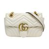 [Gebraucht] GG Marmont Matelassé Mini-Tasche 'Weiß' - Gut #1YR1CXK