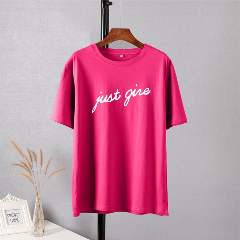 Shellsuning Casual Lose T Shirts Frauen Sommer Trendy Baumwolle Harajuku Graphic Tees Weibliche Einfache Kurzarm Brief Gedruckt Tops