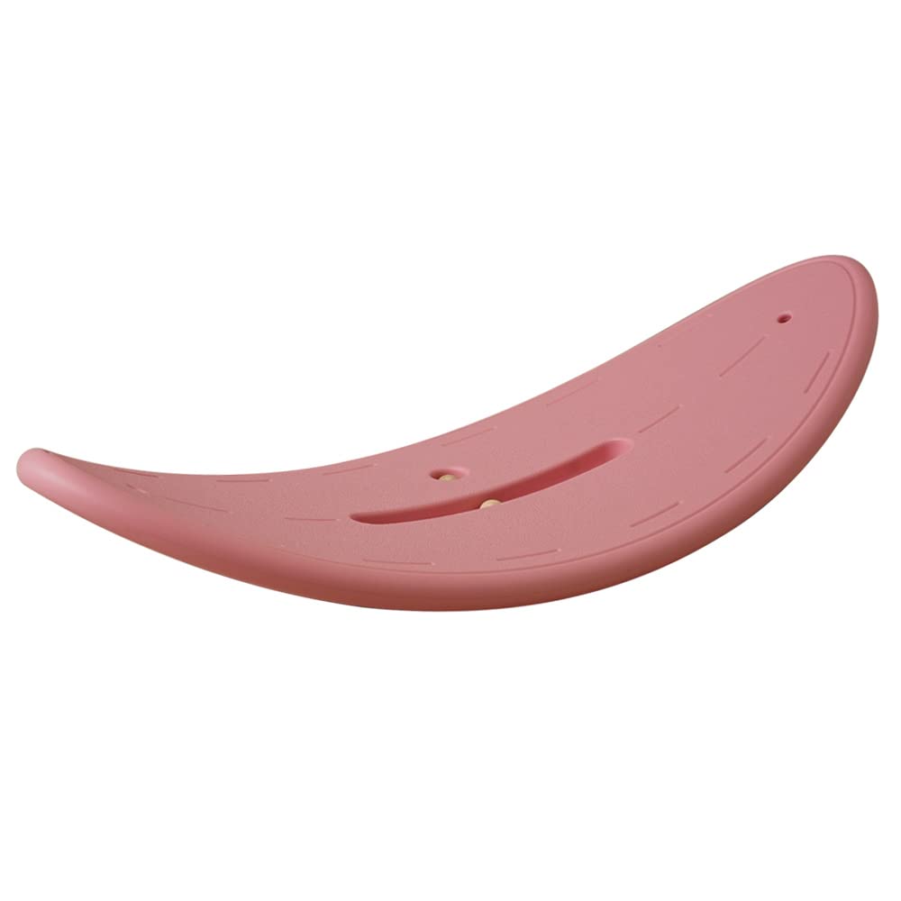 

Балансировочная доска для внутреннего баланса корпуса из-за отсутствия игрушки, круглая, для детей, тренировки, силы, игры, концентрации, дети, в помещении, упражнения, безопасность, розовый