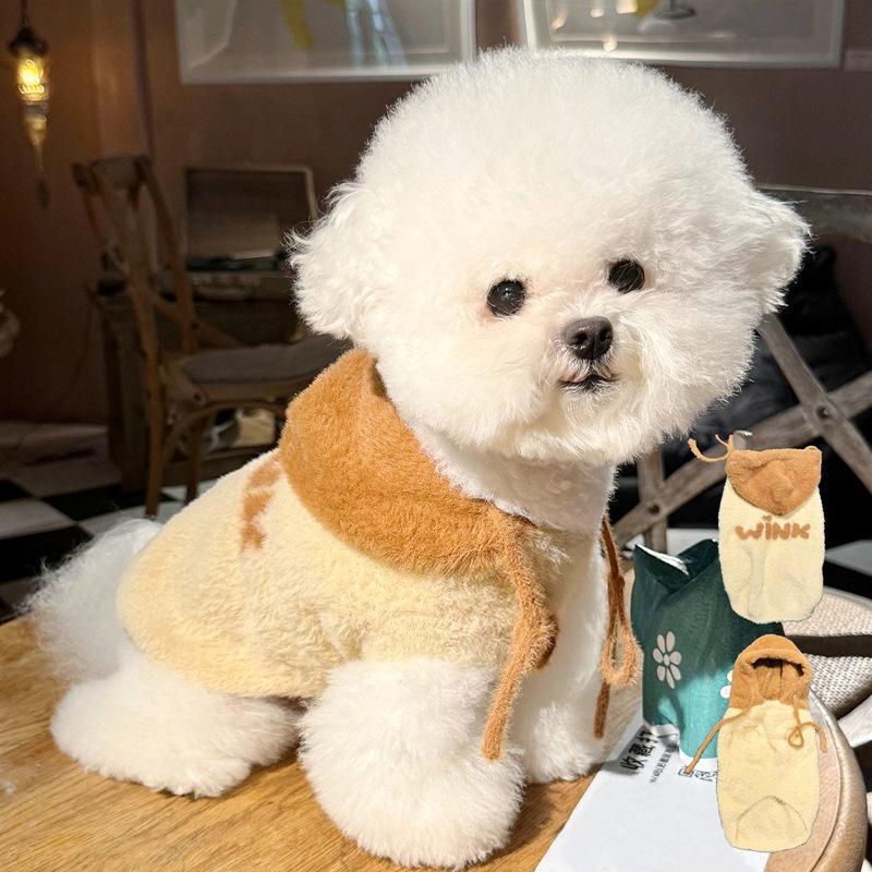 Autumn Pet Knitted Sweater Small Dog Teddy Bichon Pomeranian Yorkshire Dog Clothes Cat Autumn And Winter Clothes
