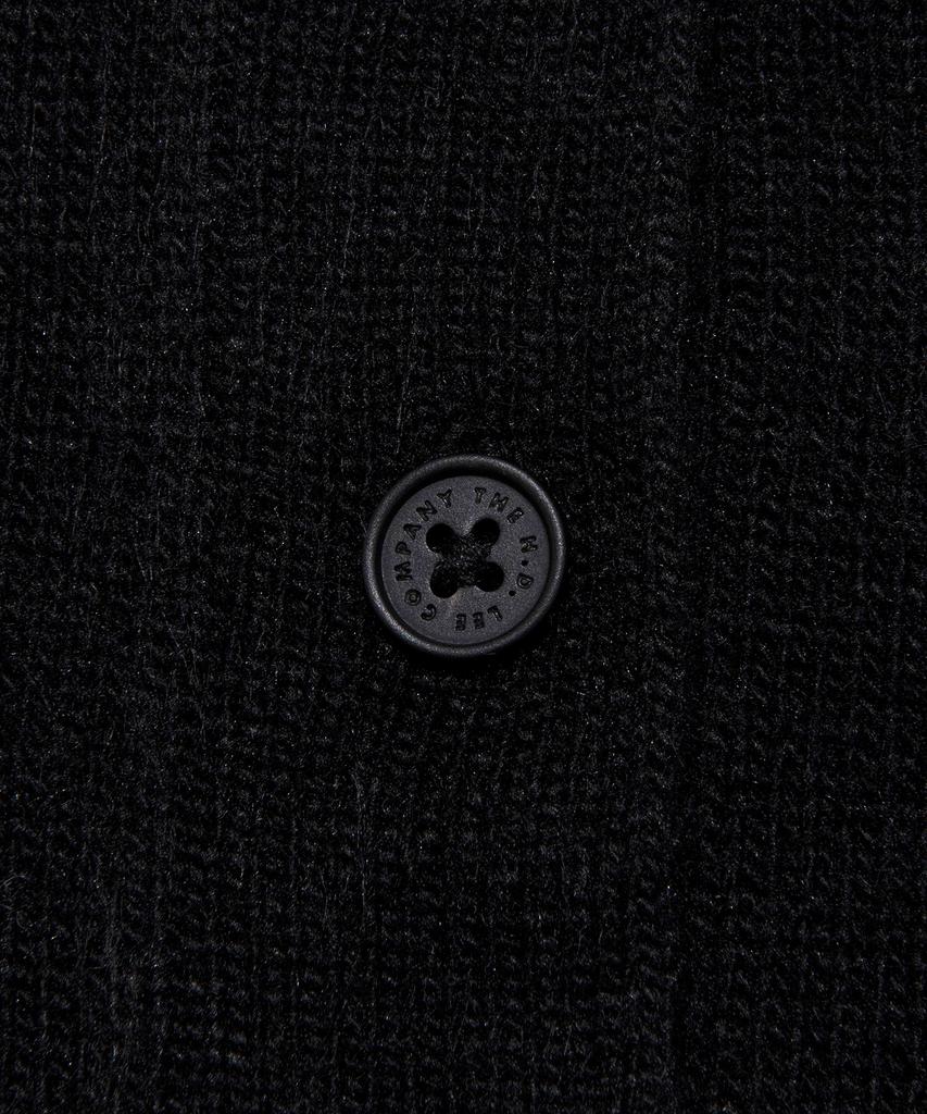 Lee Women'S High-Neck Collared Cardigan Black