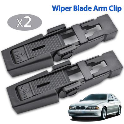 2X Frontwischerblattarm-Verriegelungsclip-Befestigung für BMW 5er Serie 1996–2003 für A4 B6 2000–2003 Peugeot 607 Autoersatz