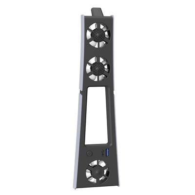 Cooling Fan for PS5 Slim Console with Adjustable Speed Silent Enhanced Cooling Fan with USB 3.0 Port Efficient Cooling System