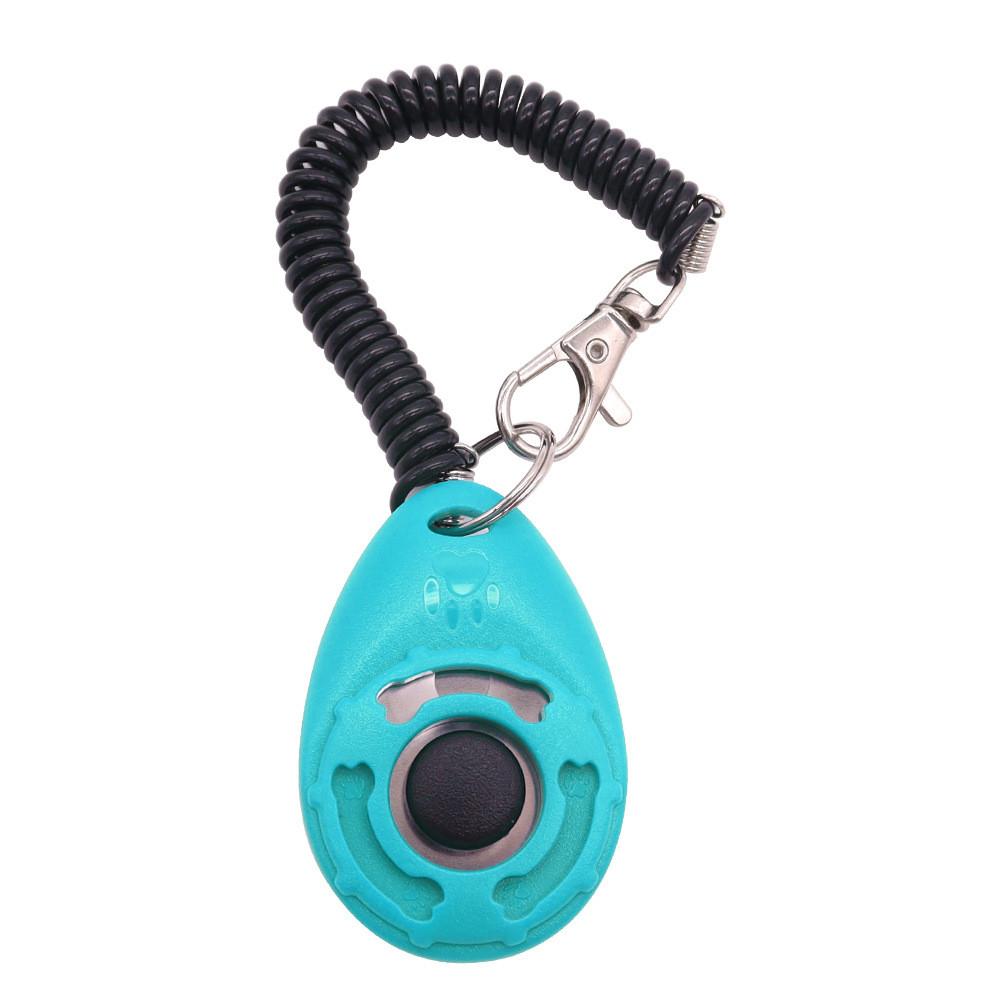

Pet Key Dog Mode Command Training Tool Plastic Ringing Piece Interactive Toys озеро синий