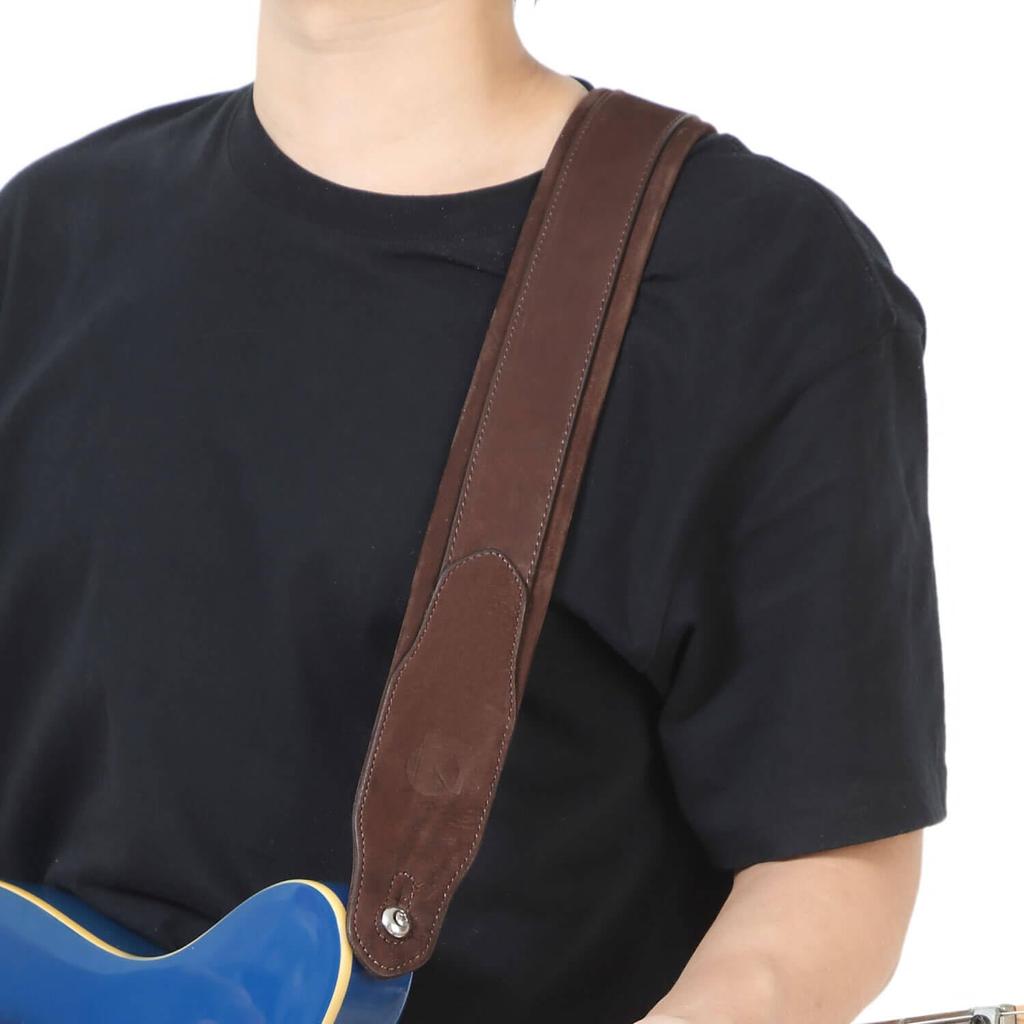 KIKUTANI 58mm Guitar/Bass Strap, Wide, 1,010-1,380mm, KSTR-4001