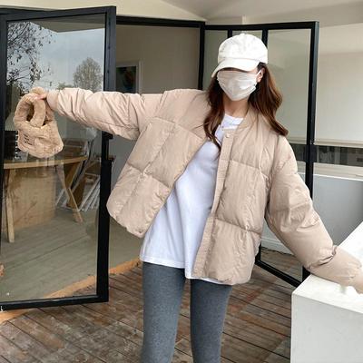 Women's Winter Loose and Comfortable Cotton Jacket Casual Padded Student Baseball Uniform