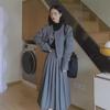 "Luxury Winter Ensemble: High-End Korean Drama-Inspired Dress Suit for Women – Autumn Collection"