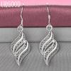 925 Sterling Silver Fashion Pendant Earrings Wedding Jewelry
