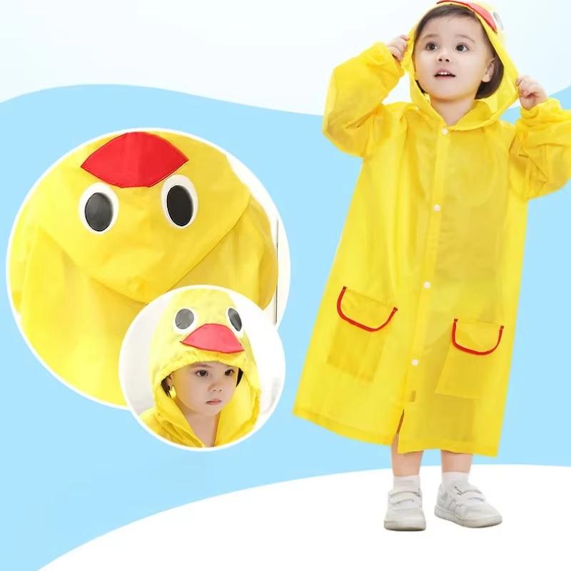 Kids Raincoat Cartoon Animal Style Outdoor Waterproof Kids Raincoat Boys Girls Rainwear Baby Raincoat Children Rain Poncho