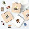 500 Sheet Roll: Happer Camper Stickers for Journals, DIY Phone Cases, Notebooks.