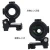 ET G43 Type Magnifier Realistic Replica STS Mount 3x Magnifire Booster Scope G43 (Black)