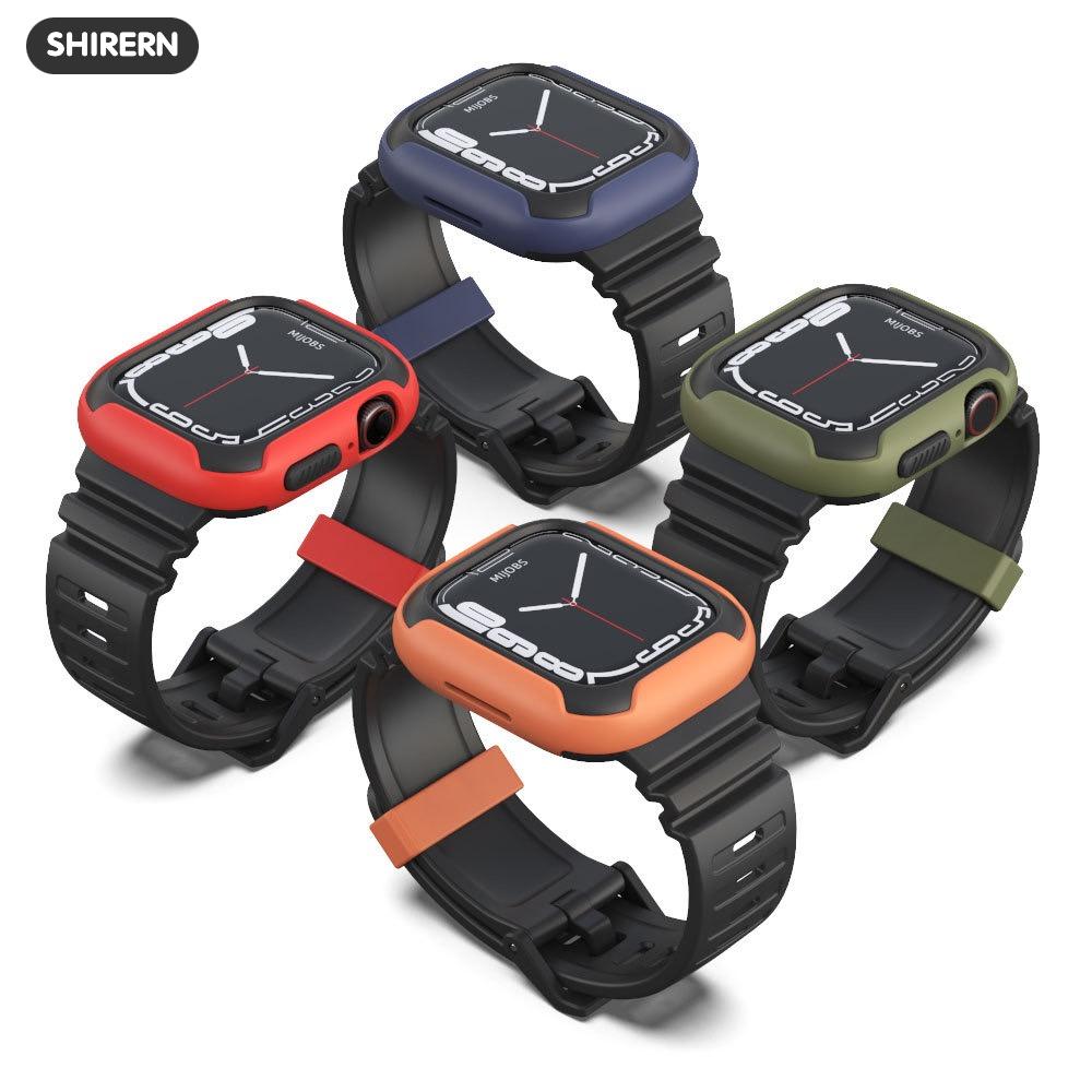 

Ремешок + чехол Ремешок для Apple Watch Ремешок для Apple Watch 38 мм 40 мм 42 мм 44 мм 45 мм Ремешок 7654se Универсальный браслет