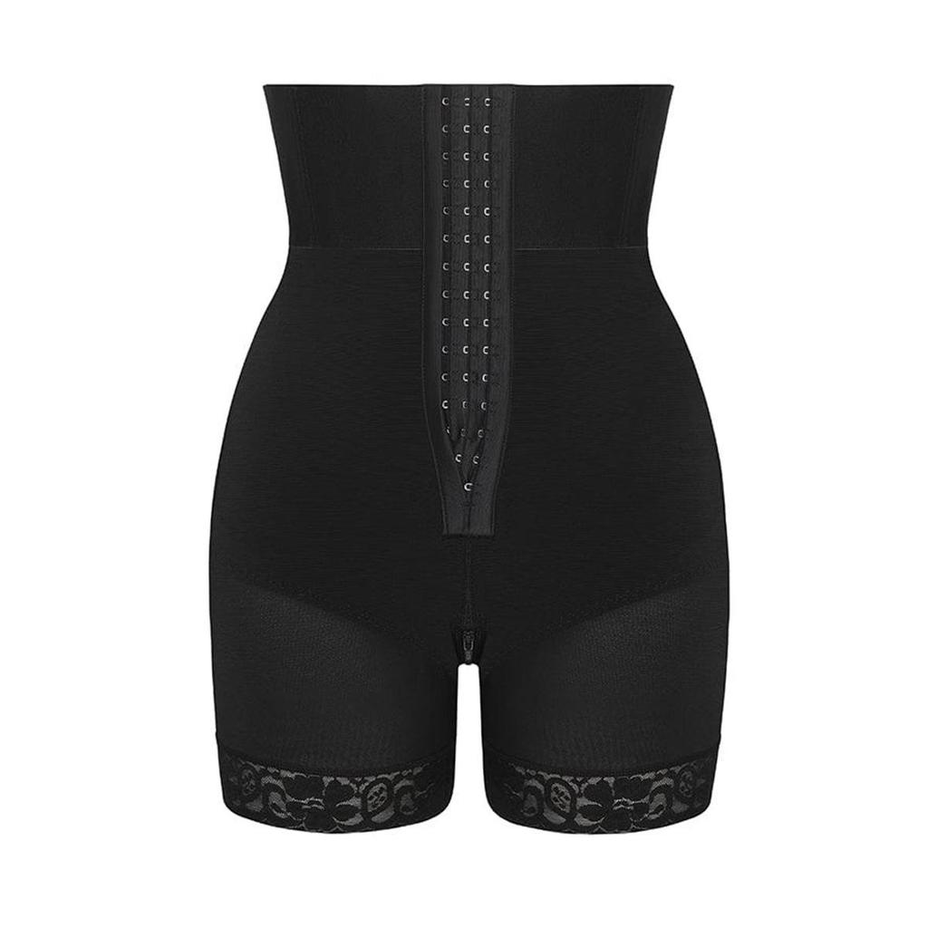 High-Waisted Body Sculpting Plus Size Waist Cincher with Tummy Control & Butt Lift Elastic Shaping Pants.