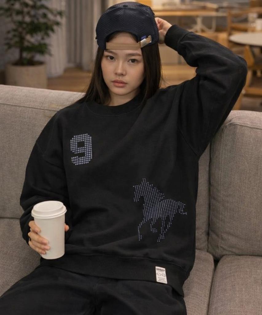 GRAVER [Unisex] 9 Horse Sweatshirt_4 Colors