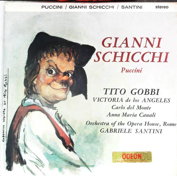

LP Record GIACOMO PUCCINI TITO GOBBI VICTO Gianni Schicchi PASD295 ODEON UK Classical Used