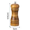 Cooking And Salt Pepper Grinder Hand Movement Oak Wood Pepper Mill Tool Kitchen