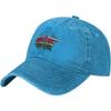 Kenyan Flag Washed Baseball Cap Distressed Cotton Dad Hat Unisex Low Profile Sun Hat