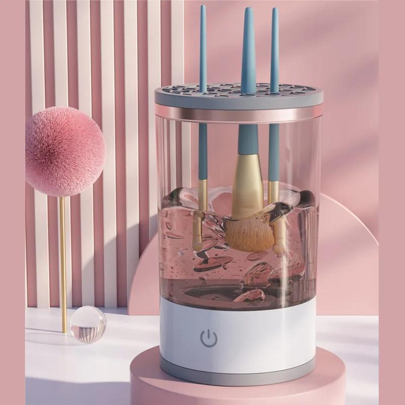 

Автоматическая электрическая щетка для чистки, быстрая стирка и сушка, USB-заряжаемое чистящее устройство для женщин