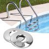 2 Pezzi Piastra di Copertura Scutcheon per Scala da Piscina Per Tubo Scala da 4,2 cm Parti di Ricambio per Corrimano Piscina
