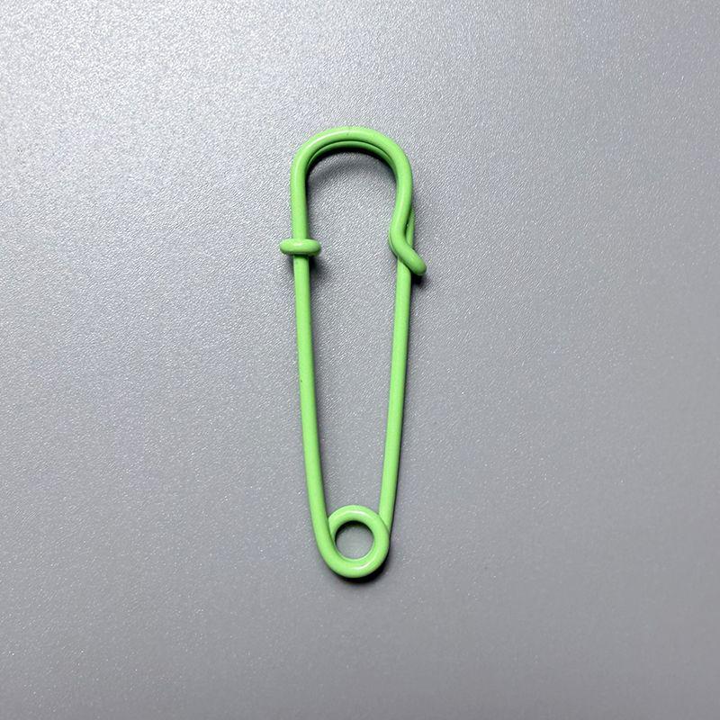 Colorful DIY Brooch Decoration: 75mm Safety Fixing Pin for Clothes