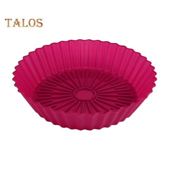 

Повітряні фритюрниці Горщик Холодно-жаростійка випічка Харчова якість Повітряні фритюрниці, що миються, Підкладка для кошика для духовки для пекарні червоний