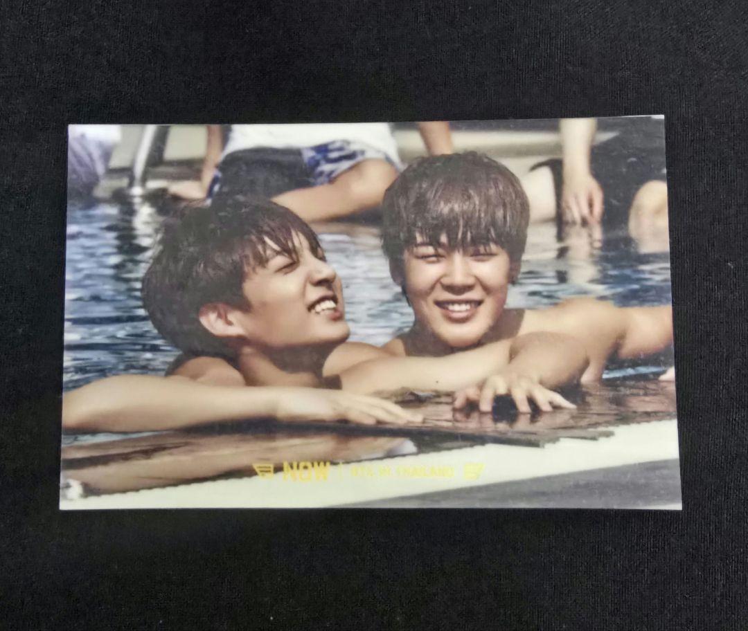 

[USED] Official Super Rare BTS NOW1 Initial Limited Trading Card, Dirt