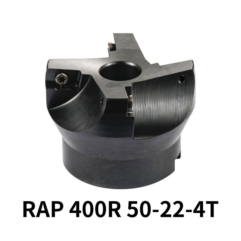 RAP 300R 50-22-4T 400R 63-22-4T 400R 80-27-5T 75 Grad Positiver Kopf 25,4 50mm APMT1135/APMT1604 CNC Fräser Planfräser