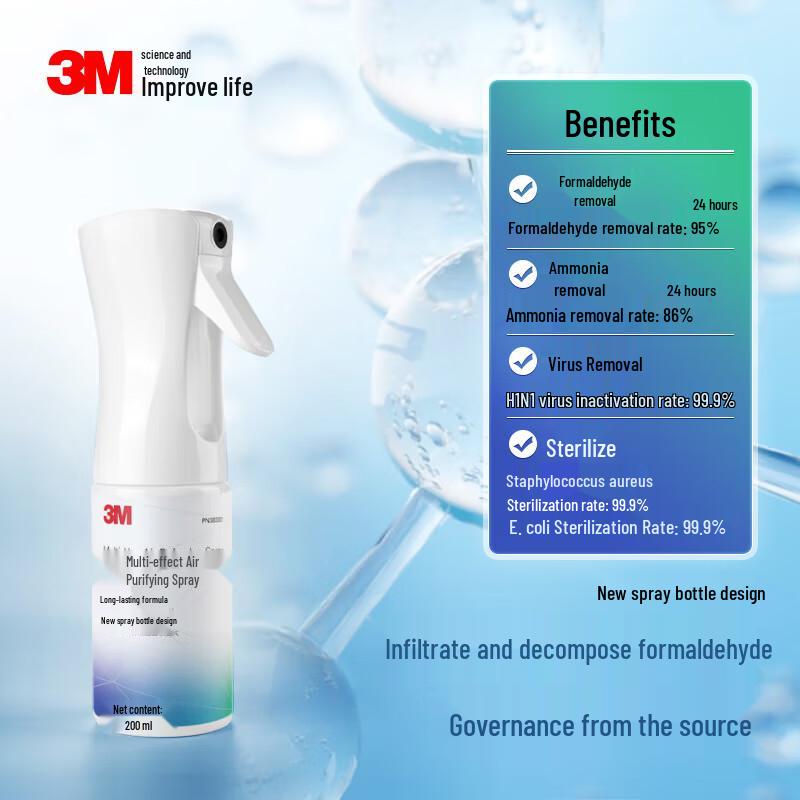 3M Multi-Effect Formaldehyde Remover & Air Purifier Spray