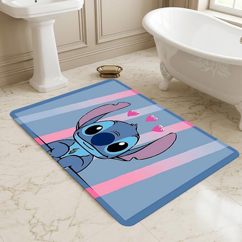 Lilo Stitch Living Room Nonslip Area Rug Soft Carpet For Bedroom Game Playroom Sofa Office Home Decor Doormat Christmas Gift C929411