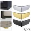 4Pcs Durable Heavy Load Bearing Furniture Legs Metal Cabinet Three-pronged Feet Triangle Sofa Legs DIY Furniture Hardware Legs