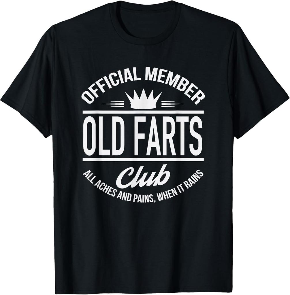NEW LIMITED! Funny Official Member Old Farts Club Tee - MADE IN USA