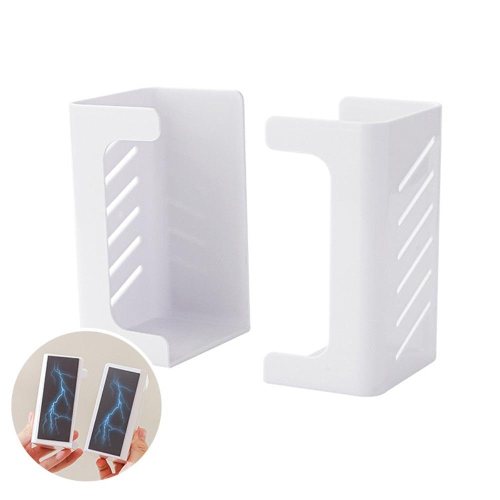 Wall Mounted Magnetic Tissue Box No Drilling Required Adjustable Split-type Tissue Box Space Saving Tissue Storage Box Wall