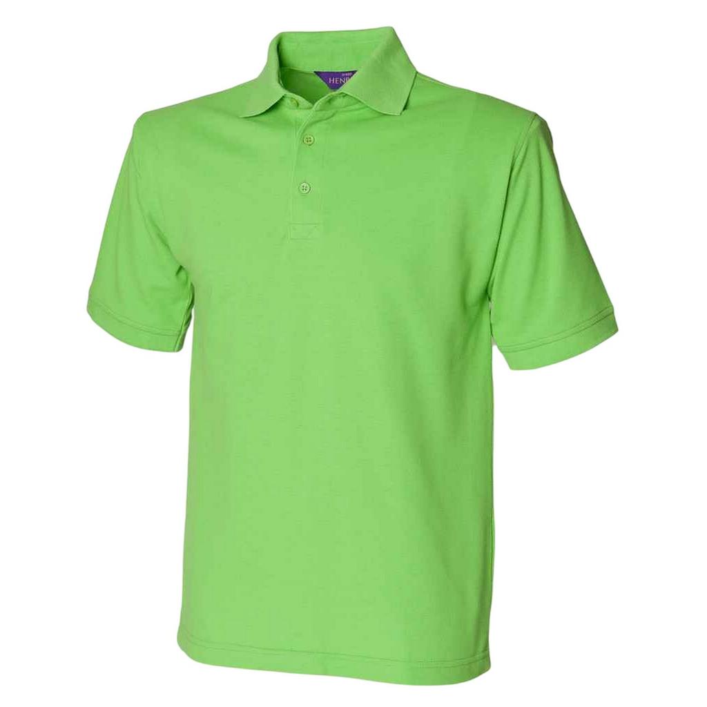 Henbury Mens 65/35 Classic Pique Polo Shirt