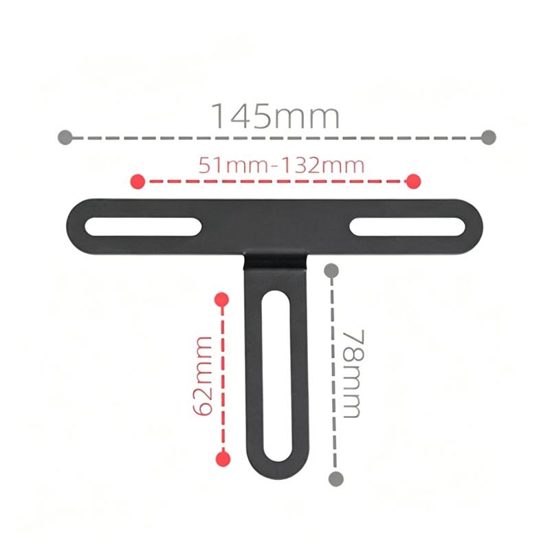 Motorcycle License Plate Bracket Mudguard Metal License Plate Holder Taillight Mount Support Equipment For Max/C90/F90