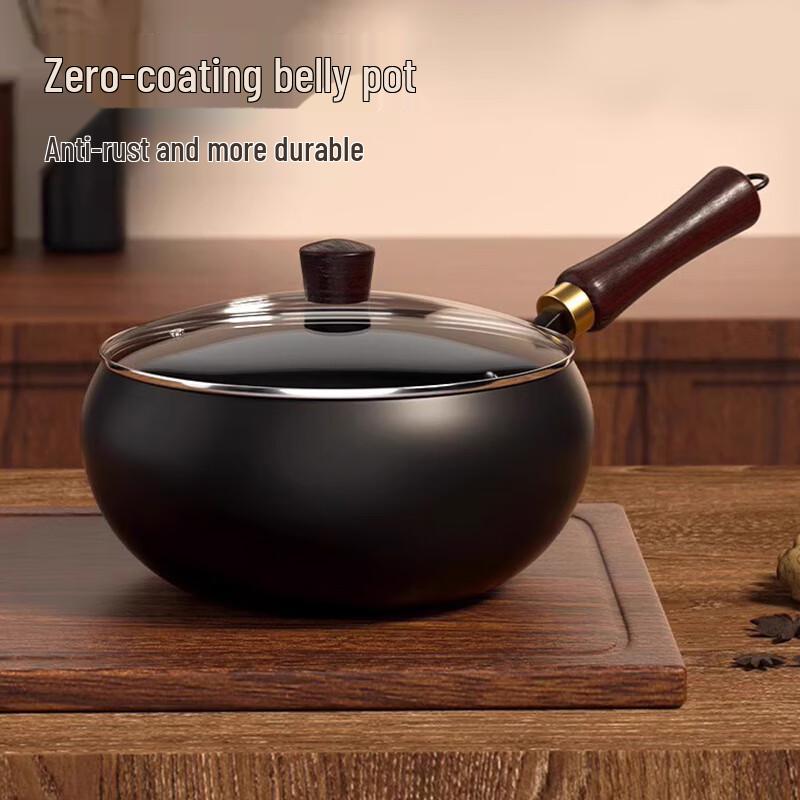 VELOSAN 24cm Forged Deep Iron Wok