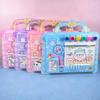 Kids' Cute Colorful Acrylic Paint Set with Easel - Fun DIY Art Gift