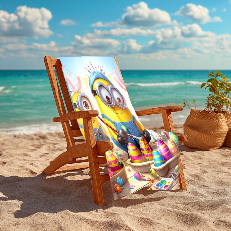 1Pc Easter Egg Adventure Beach Towel Quick Dry Multiuse For Beach Pool Gym Yoga Home Travel Christmas Halloween Xmas Gift S1268