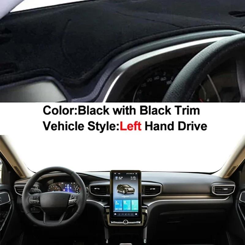 Car Dashboard Cover Non Slip Pad For Ford Explorer Car Dash Mat Sun Shade Pad Anti Slip Cushion Protective