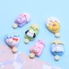 Glossy Animal Ice Cream Cartoon Resin Hair Clip DIY Ornament Accessories