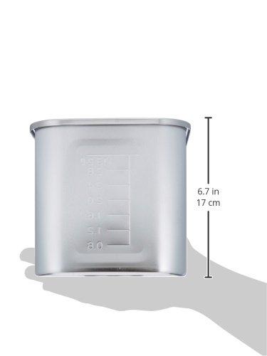 Yamashita Kogei AG 21-0 Graduated Square Kitchen Pot, 16.5cm (4.2L), 04-0224-0412