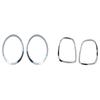 A03E-Car Headlight Ring Tail Light Surround Trim For MINI COOPER F55 2014- 63217351431/63218495332