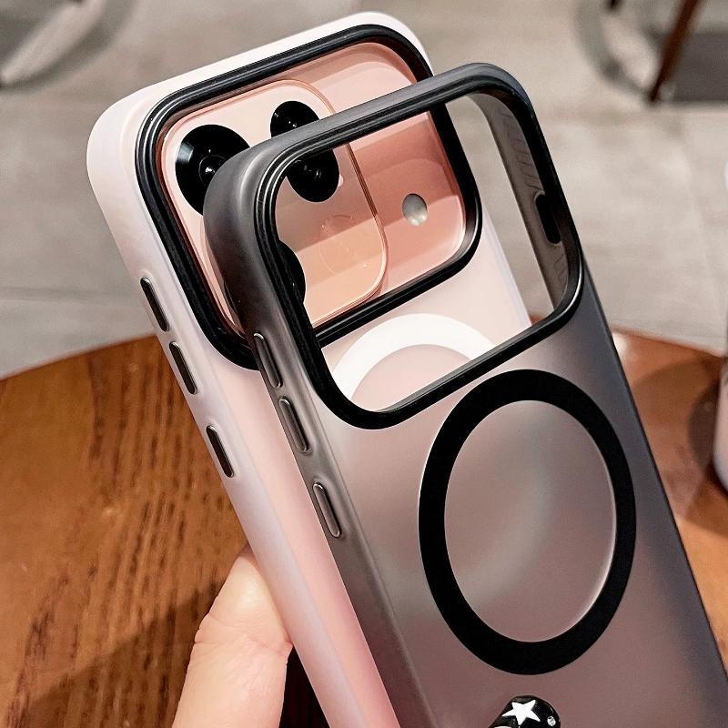 Für OPPO Find X9S Pro Hülle Magnetisch Für MagSafe Matt Transparent Acryl Hautgefühl Abdeckung Leicht Anti-Rutsch Staubdicht Bumper