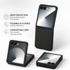 Plain Anti-Knock Phone Case for Samsung Galaxy Z Flip7 FE Flip6 Flip 6 7 5G Flip5 Flip4 Flip3 Flip 4 3 5 Anti-Fingerprint Cover