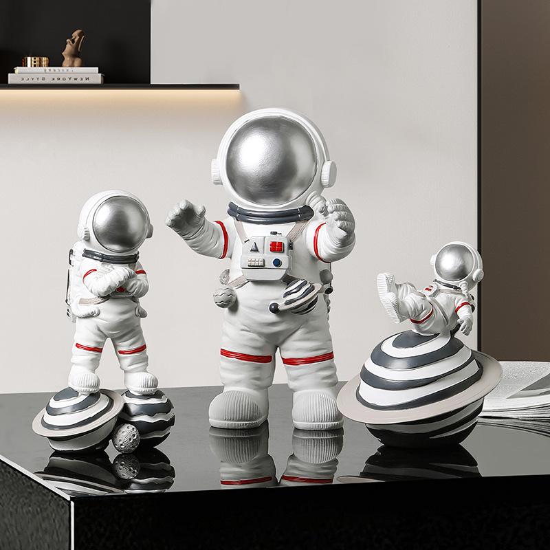 Nordischer kreativer Astronaut Astronaut Kleine Ornamente Jungen Geschenke Wohnzimmer Fernsehschrank Arbeitszimmer Kinderzimmer Einrichtung