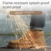 Anti-puncture Suede Leather High Tops Boots Anti Smash Comfortable Shoes for Work Safety Sneakers for Men Light Man Safety Shoes