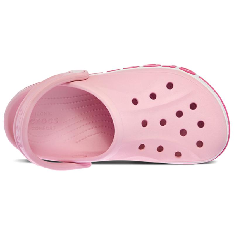 Crocs Bayaband Comfortable and Versatile Clogs Unisex Candy Pink