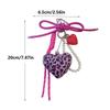 Handmade Nylon Woven Rope Bag Pendant Cute Candy Color Fashion Backpack Handbag Hanging Bags Accessories
