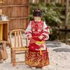 Huatiancai Phoenix Perching Girl's Hanfu Set